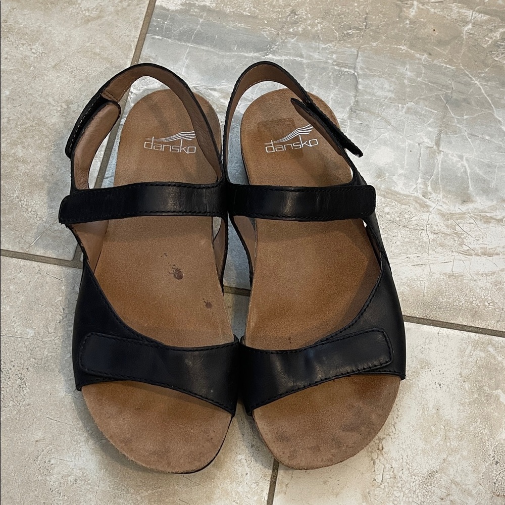 Dansko Ronda Leather Sandals 38 7.5-8